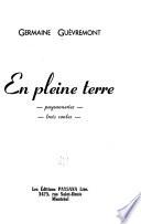 En pleine terre
