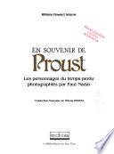 En souvenir de Proust