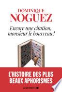 Encore une citation Monsieur le bourreau !
