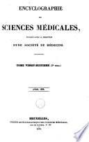 Encyclographie des sciences médicales