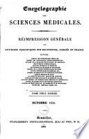 Encyclographie des sciences médicales