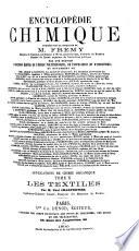 Encyclopédie chimique