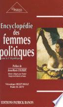 Encyclopédie des femmes politiques sous la Ve République
