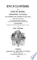 Encyclopédie des gens du monde