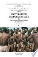 Encyclopédie des pygmées Aka