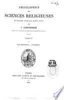 Encyclopédie des sciences religieuses
