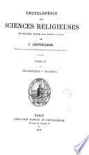 Encyclopédie des sciences religieuses