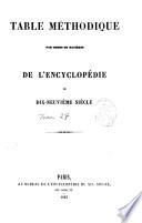 Encyclopédie du dix-neuvième siècle, répertoire universel des sciences, des lettres et des arts avec la biographie de tous les hommes célèbres