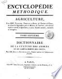 Encyclopedie Methodique Agriculture