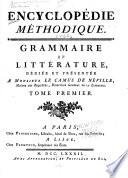 Encyclopédie méthodique