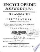 Encyclopédie méthodique
