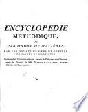 Encyclopedie Methodique