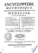 ENCYCLOPÉDIE MÉTHODIQUE. MÉDECINE. CONTENANT, 1. L'HYGIÈNE. 2. LA PATHOLOGIE. 3. LA SÉMÉIOTIQUE & la NOSOLOGIE. 4. LA THÉRAPEUTIQUE ou MATIÈRE MÉDICALE. 5. LA MÉDECINE MILITAIRE. 6. LA MÉDECINE VÉTÉRINAIRE. 7. LA MÉDECINE LÉGALE. 8. LA JURISPRUDENCE de la MÉDECINE & de la PHARMACIE. 9. LA BIOGRAPHIE MÉDICALE, c'est-à-dire, les vies des Médecins célèbres, avec des notices de leurs Ouvrages. PAR UNE SOCIÉTÉ DE MÉDECINS.
