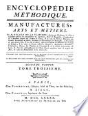 Encyclopédie méthodique ou par ordre de matières