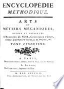 Encyclopédie Méthodique, Ou Par Ordre De Matieres