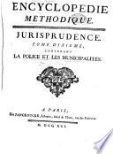 Encyclopédie méthodique, ou, par ordre de matières