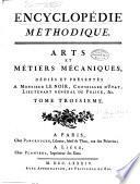 Encyclopédie méthodique ou par ordre de matières