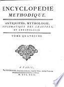 Encyclopédie méthodique ou par ordre de matières