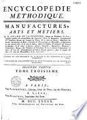 Encyclopédie méthodique, ou par ordre de matières, par une société de gens de lettres,etc..; 102 livraisons, formant 337 parties ou 166 volumes et demi de texte, et 51 parties renfermant ensemble 6439 planches