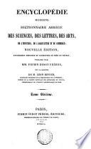 Encyclopédie moderne [by E.M.P.M.A.Courtin]. [With] Atlas
