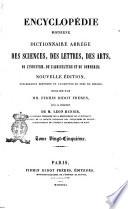 Encyclopédie moderne dictionnaire abregé des sciences, des lettres, des arts, de l'industrie, de l'agriculture et du commerce publiée par mm. Firmin Didot frères