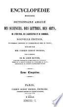 Encyclopedie moderne