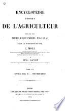 Encyclopédie pratique de l'agriculture: Entrée (bois d')-fructification. 1862