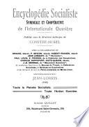 Encyclopédie socialiste, syndicale et coopérative de l'Internationale ouvrière