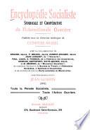 Encyclopédie socialiste, syndicale et coopérative de l'Internationale ouvrière: Rappoport, C. et Morel, C. Un peu d'histoire