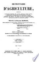 Encyclopédie théologique: Dictionnaire d'agriculture