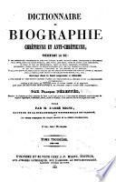 Encyclopédie théologique: Dictionnaire de biographie chrétienne