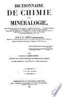 Encyclopédie théologique: Dictionnaire de chimie et de mineralogie