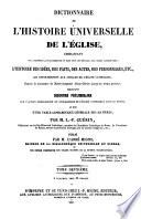 Encyclopédie théologique: Dictionnaire de philosophie catholique