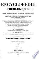 Encyclopédie théologique: Dictionnaire raisonné de diplomatique chrétienne