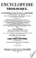 Encyclopédie théologique