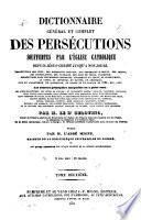Encyclopedie Theologique, ou Serie de Dictionnaires sur toutes les parties de la Science Religieuse ... publiee par M. l'Abbe Migne (etc.)