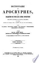 Encyclopedie Theologique, ou Serie de Dictionnaires sur toutes les parties de la Science Religieuse ... publiee par M. l'Abbe Migne (etc.)