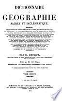 Encyclopedie Theologique, ou Serie de Dictionnaires sur toutes les parties de la Science Religieuse ... publiee par M. l'Abbe Migne (etc.)