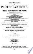Encyclopedie Theologique, ou Serie de Dictionnaires sur toutes les parties de la Science Religieuse ... publiee par M. l'Abbe Migne (etc.)