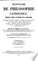 Encyclopedie Theologique, ou Serie de Dictionnaires sur toutes les parties de la Science Religieuse ... publiee par M. l'Abbe Migne (etc.)
