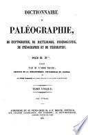 Encyclopedie Theologique, ou Serie de Dictionnaires sur toutes les parties de la Science Religieuse ... publiee par M. l'Abbe Migne (etc.)