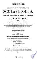 Encyclopedie Theologique, ou Serie de Dictionnaires sur toutes les parties de la Science Religieuse ... publiee par M. l'Abbe Migne (etc.)