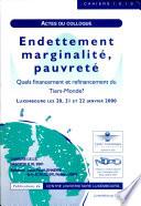 Endettement, marginalité, pauvreté