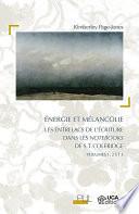 Énergie et mélancolie