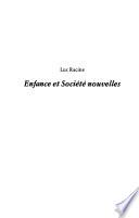 Enfance et société nouvelles