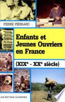 Enfants et jeunes ouvriers en France