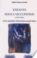 Enfants sous l'Occupation