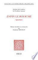 Enfin le royaume