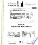 Enquête sur le cadre de vie des populations de Yaoundé et de Douala en 2002 (CAVIE)