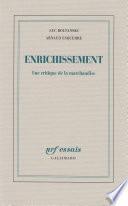 Enrichissement. Une critique de la marchandise